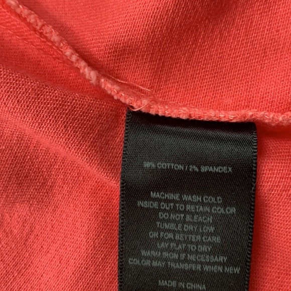 Jean jacket - coral / pink. - Picture 5 of 11